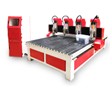 四机头木工雕刻机